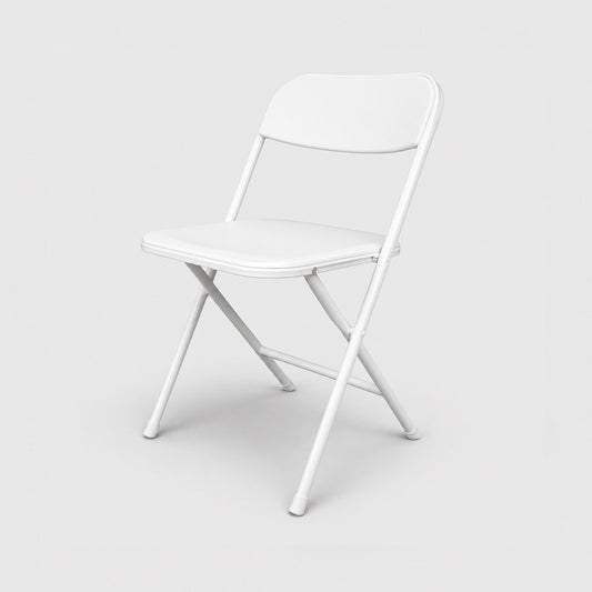white folding outdoor chair hire melbourne